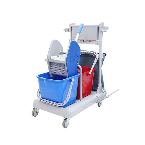 靈動(dòng)型排拖系統(tǒng)清潔車(chē) 配垃圾袋、15L水桶*2 JD R30B