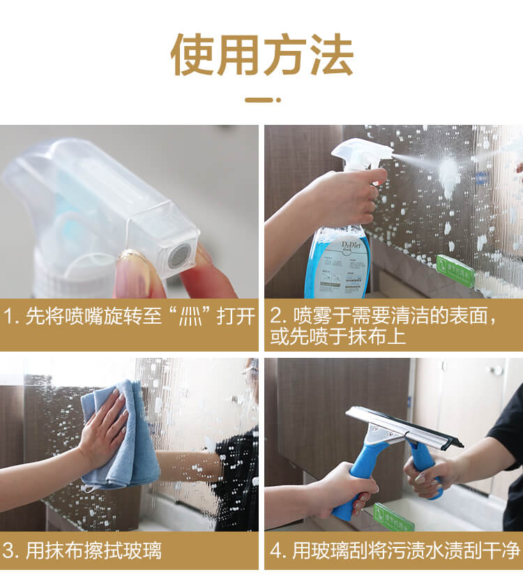 擦玻璃窗用什么清潔劑？Drdirt 即噴即用高效玻璃清潔劑